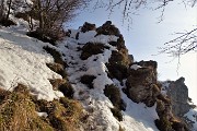Monte Suchello (1541 m) da Aviatico (1080 m) il 20 febbraio 2019 - FOTOGALLERY